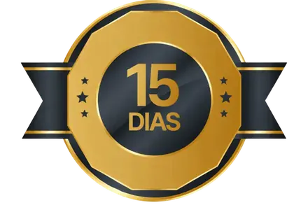 Selo de garantia de 15 dias